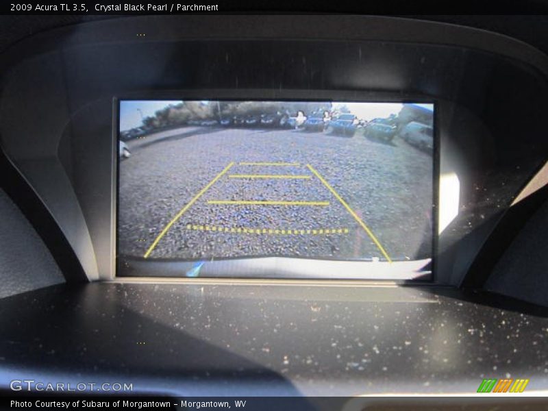 Crystal Black Pearl / Parchment 2009 Acura TL 3.5