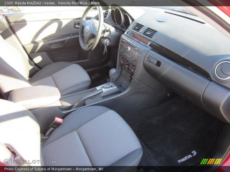 Velocity Red Mica / Black 2005 Mazda MAZDA3 i Sedan