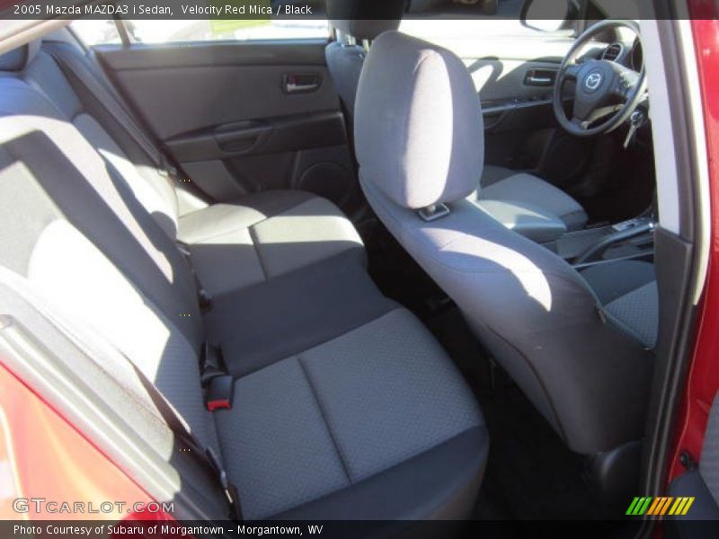 Velocity Red Mica / Black 2005 Mazda MAZDA3 i Sedan
