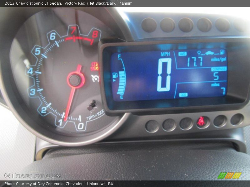  2013 Sonic LT Sedan LT Sedan Gauges
