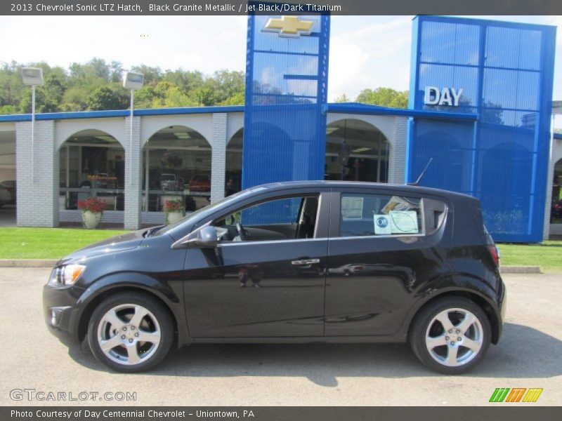 Black Granite Metallic / Jet Black/Dark Titanium 2013 Chevrolet Sonic LTZ Hatch