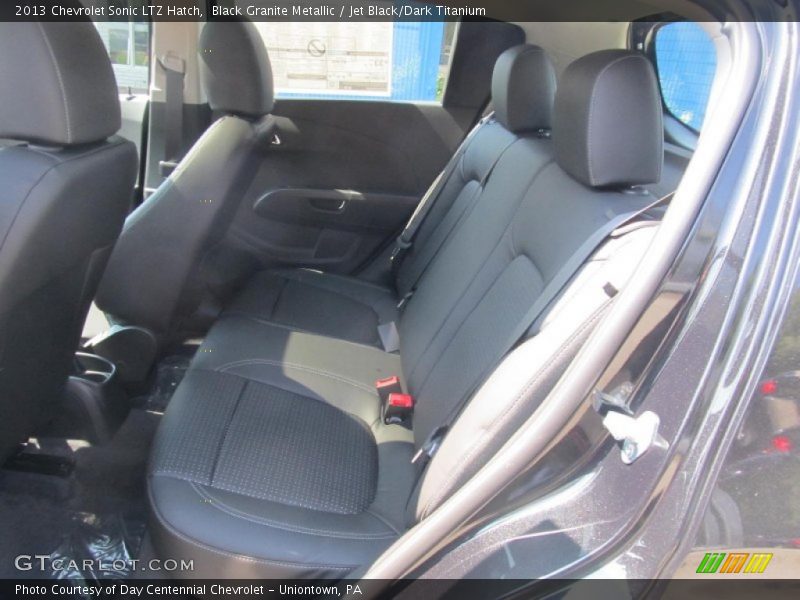 Black Granite Metallic / Jet Black/Dark Titanium 2013 Chevrolet Sonic LTZ Hatch