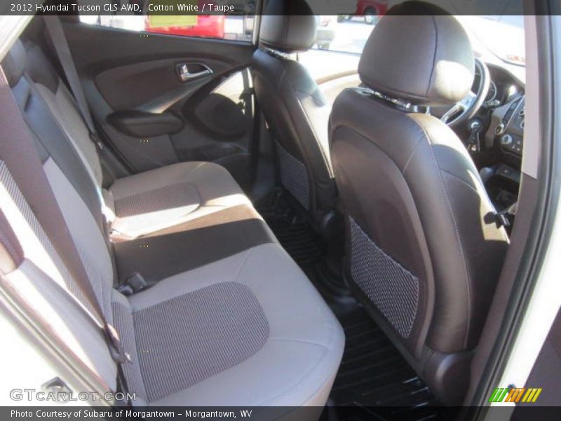 Cotton White / Taupe 2012 Hyundai Tucson GLS AWD