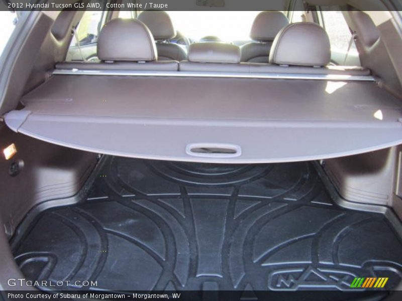 Cotton White / Taupe 2012 Hyundai Tucson GLS AWD