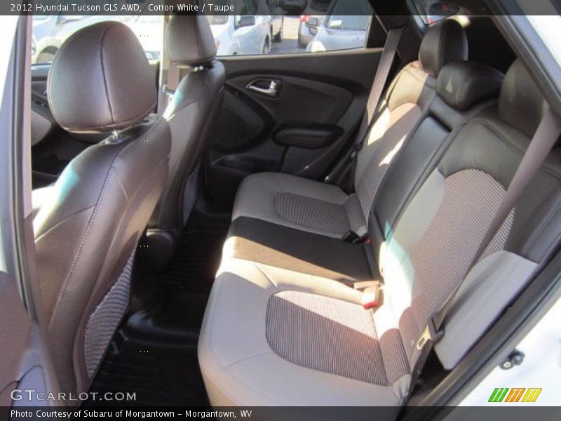 Cotton White / Taupe 2012 Hyundai Tucson GLS AWD