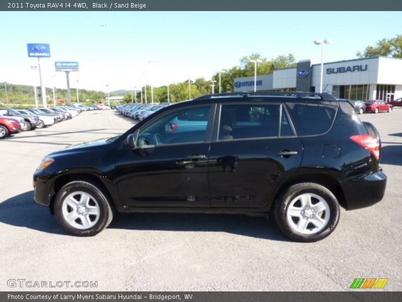 Black / Sand Beige 2011 Toyota RAV4 I4 4WD
