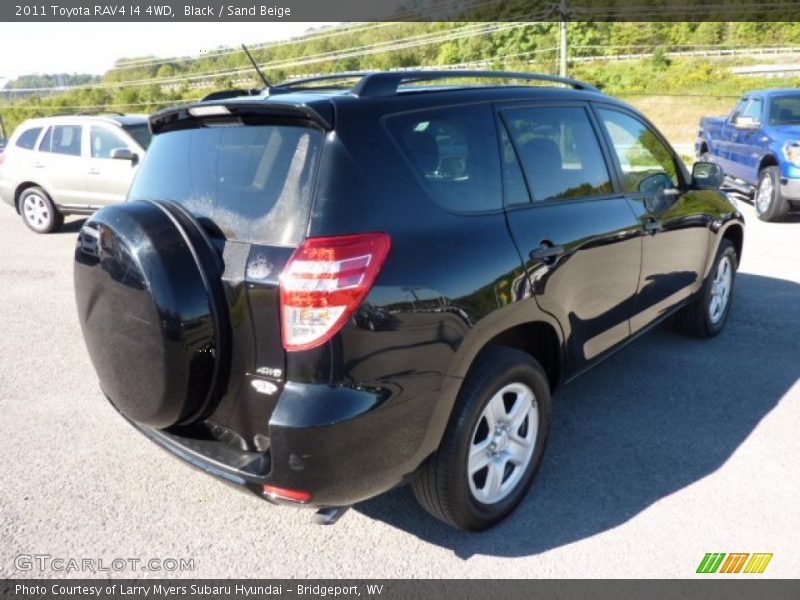 Black / Sand Beige 2011 Toyota RAV4 I4 4WD