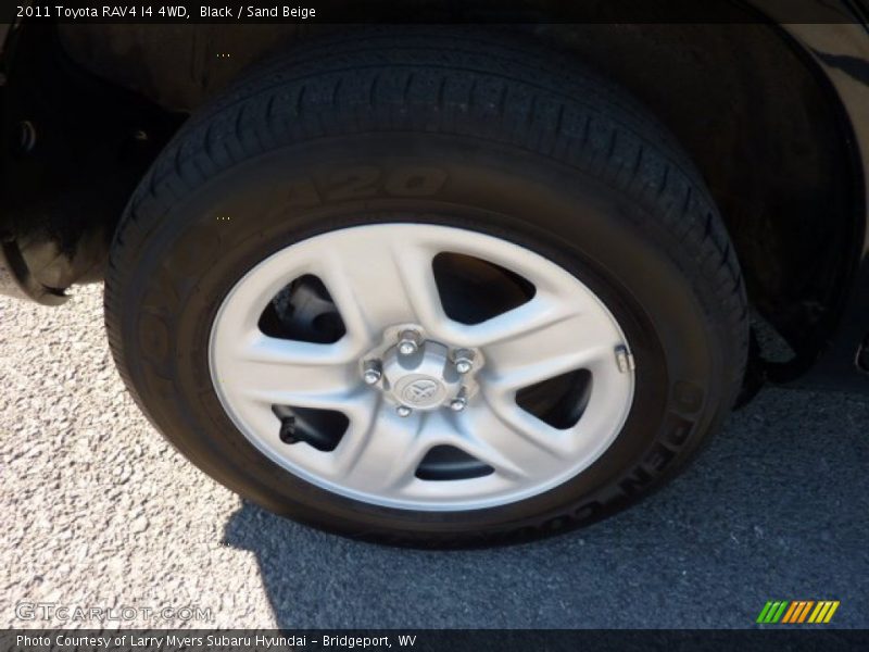 Black / Sand Beige 2011 Toyota RAV4 I4 4WD