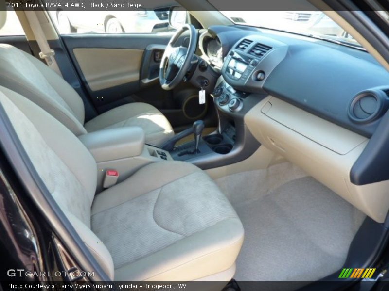 Black / Sand Beige 2011 Toyota RAV4 I4 4WD