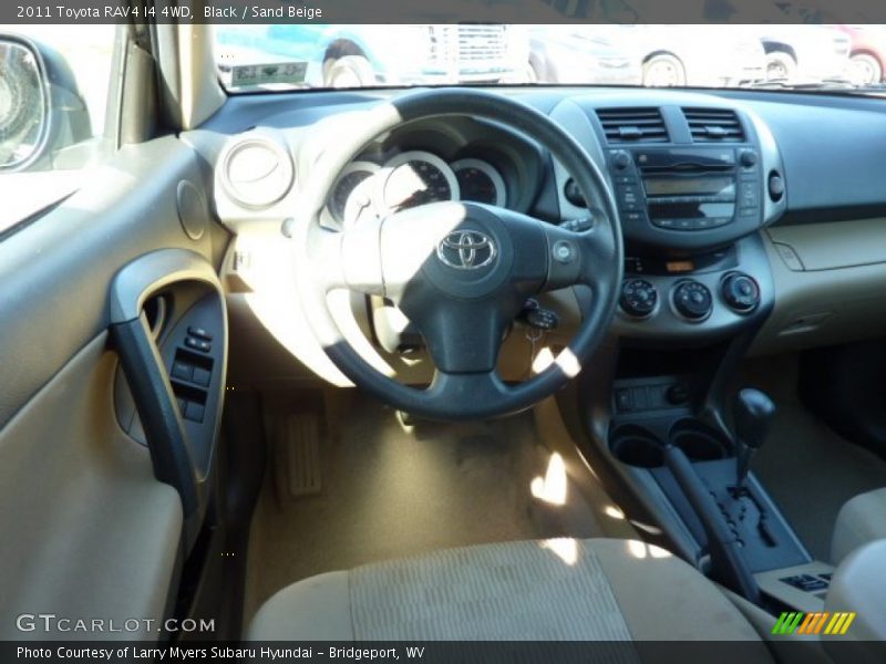 Black / Sand Beige 2011 Toyota RAV4 I4 4WD