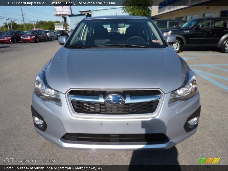 Ice Silver Metallic / Black 2013 Subaru Impreza 2.0i Limited 5 Door