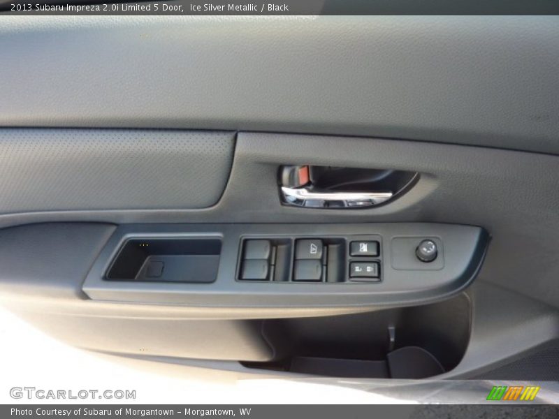 Ice Silver Metallic / Black 2013 Subaru Impreza 2.0i Limited 5 Door