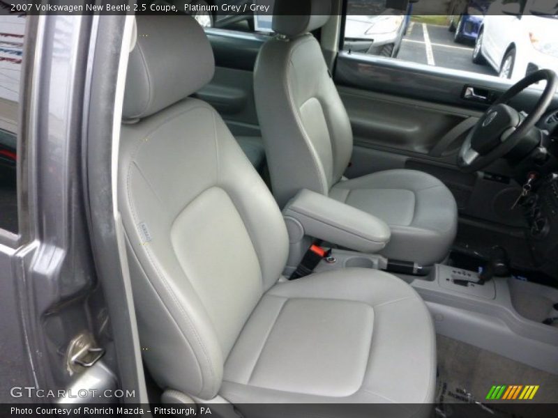 Platinum Grey / Grey 2007 Volkswagen New Beetle 2.5 Coupe