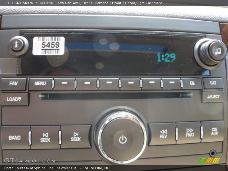 Audio System of 2013 Sierra 1500 Denali Crew Cab AWD