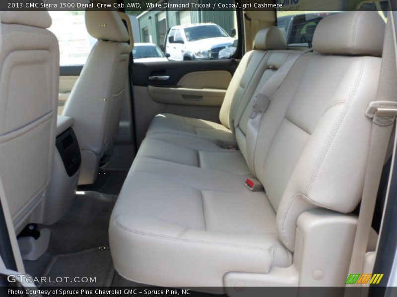 Rear Seat of 2013 Sierra 1500 Denali Crew Cab AWD