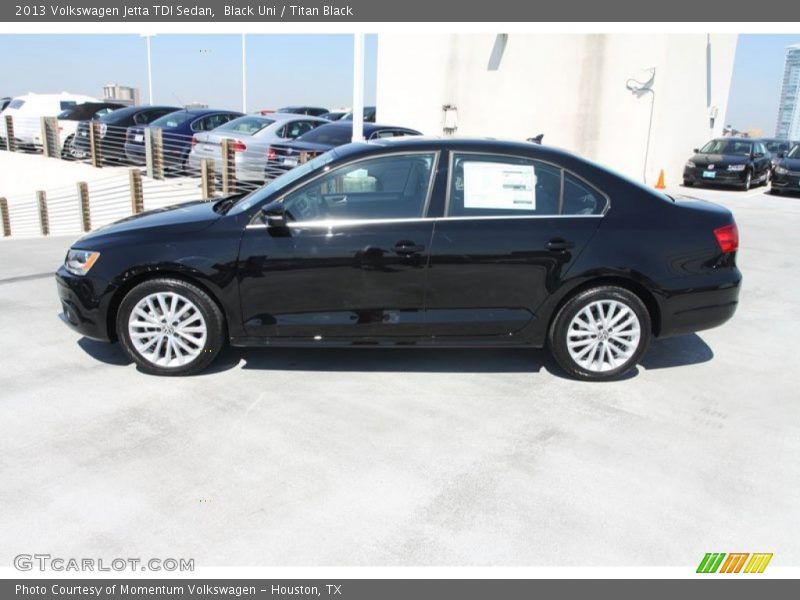 Black Uni / Titan Black 2013 Volkswagen Jetta TDI Sedan