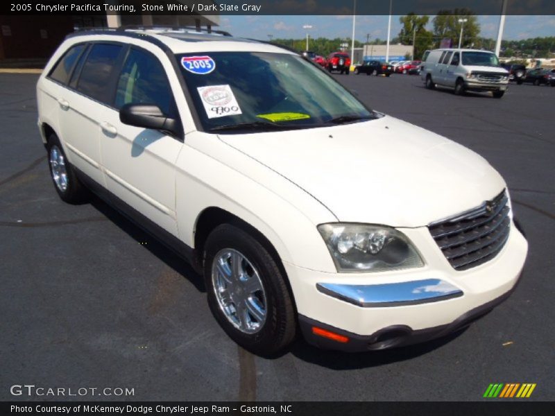 Stone White / Dark Slate Gray 2005 Chrysler Pacifica Touring