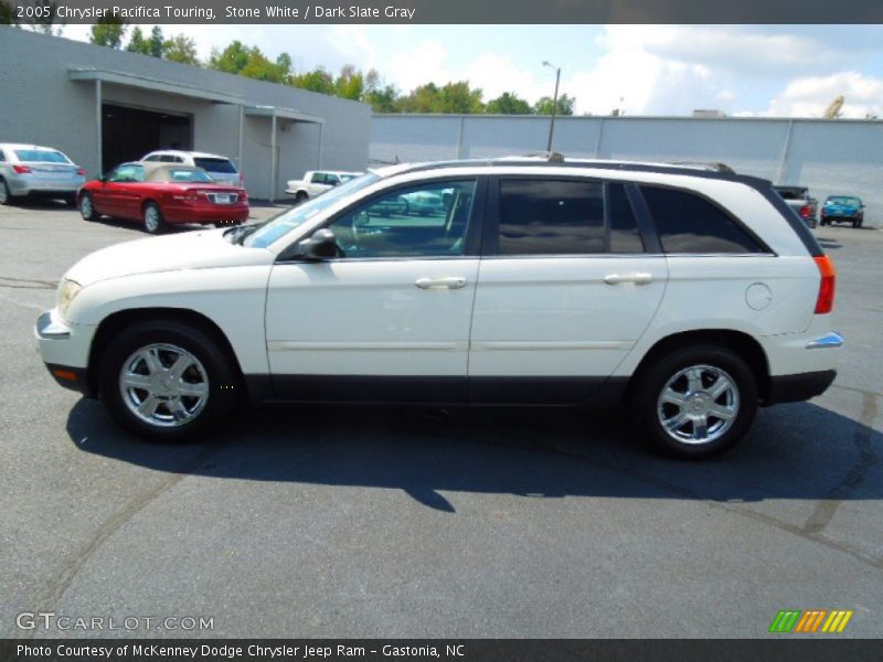 Stone White / Dark Slate Gray 2005 Chrysler Pacifica Touring