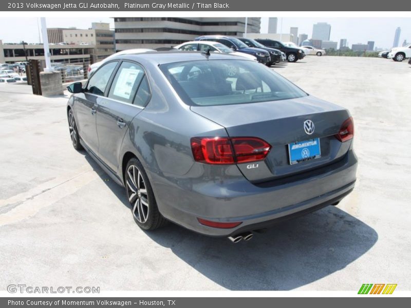 Platinum Gray Metallic / Titan Black 2013 Volkswagen Jetta GLI Autobahn