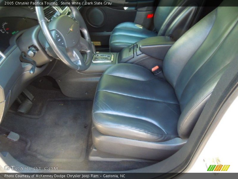 Stone White / Dark Slate Gray 2005 Chrysler Pacifica Touring