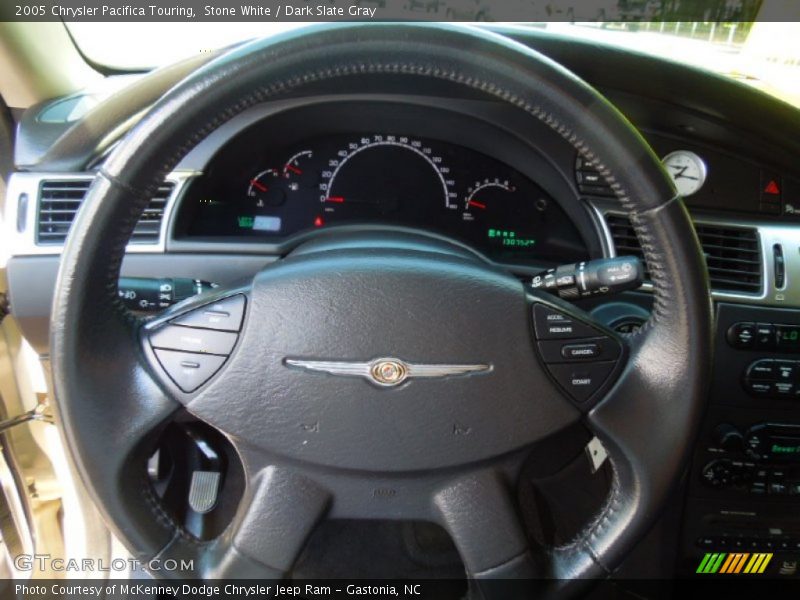 Stone White / Dark Slate Gray 2005 Chrysler Pacifica Touring