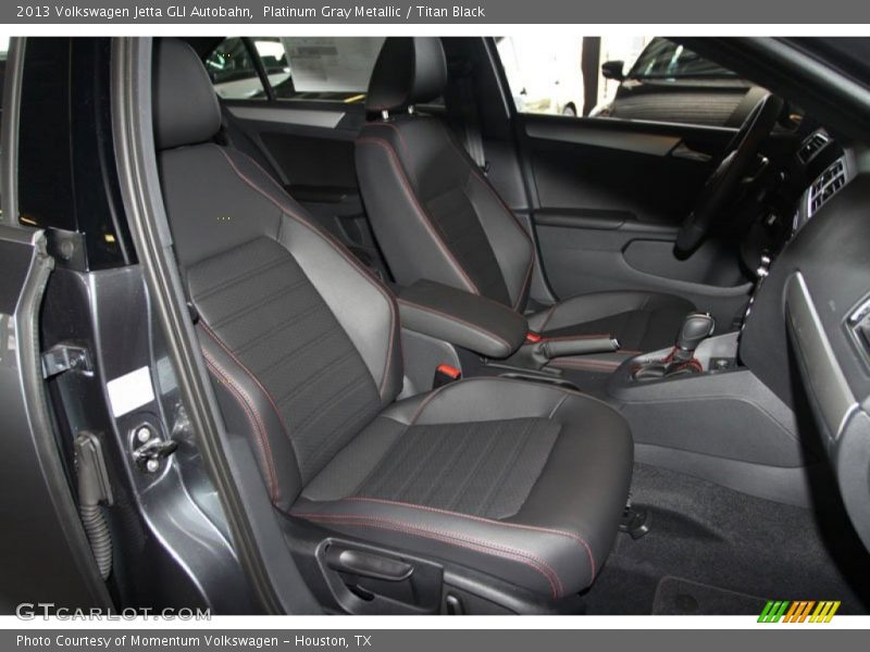 Platinum Gray Metallic / Titan Black 2013 Volkswagen Jetta GLI Autobahn