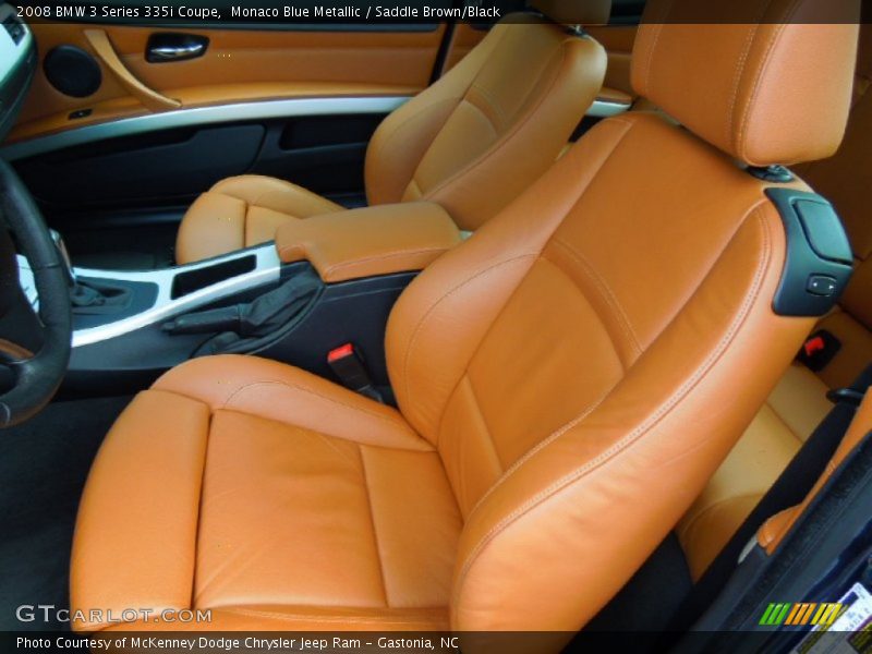 Front Seat of 2008 3 Series 335i Coupe