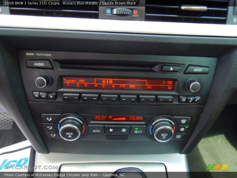 Controls of 2008 3 Series 335i Coupe