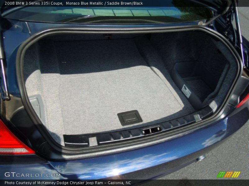  2008 3 Series 335i Coupe Trunk