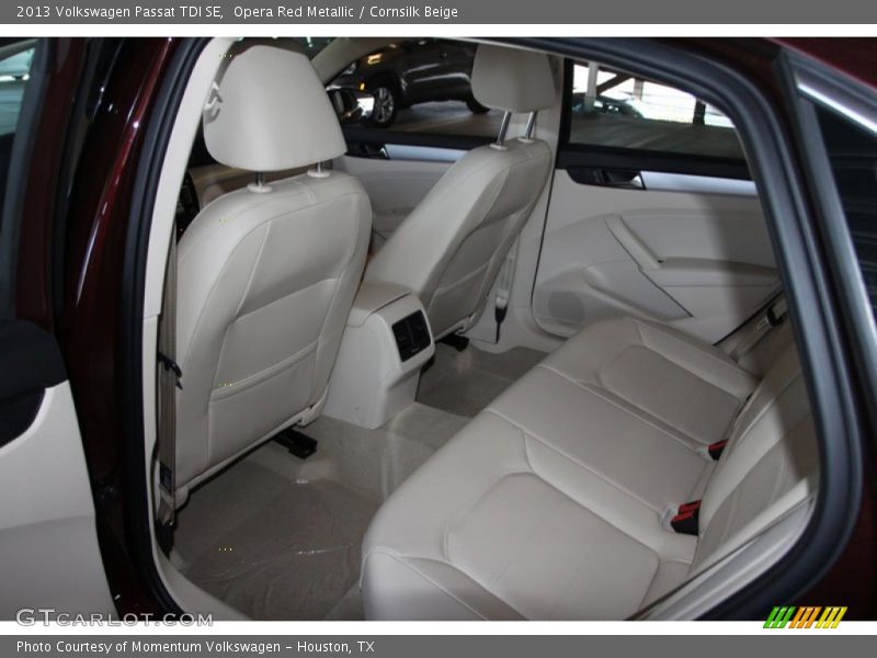 Opera Red Metallic / Cornsilk Beige 2013 Volkswagen Passat TDI SE
