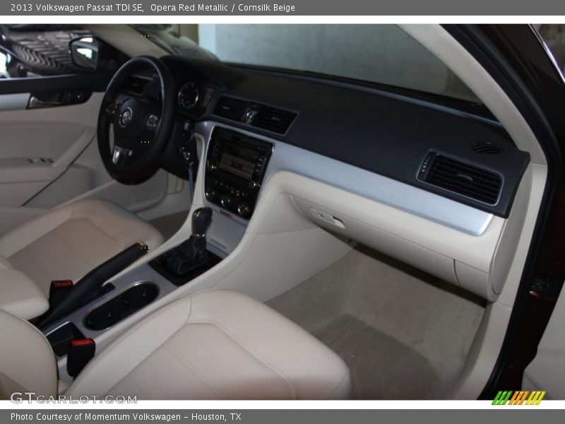 Opera Red Metallic / Cornsilk Beige 2013 Volkswagen Passat TDI SE