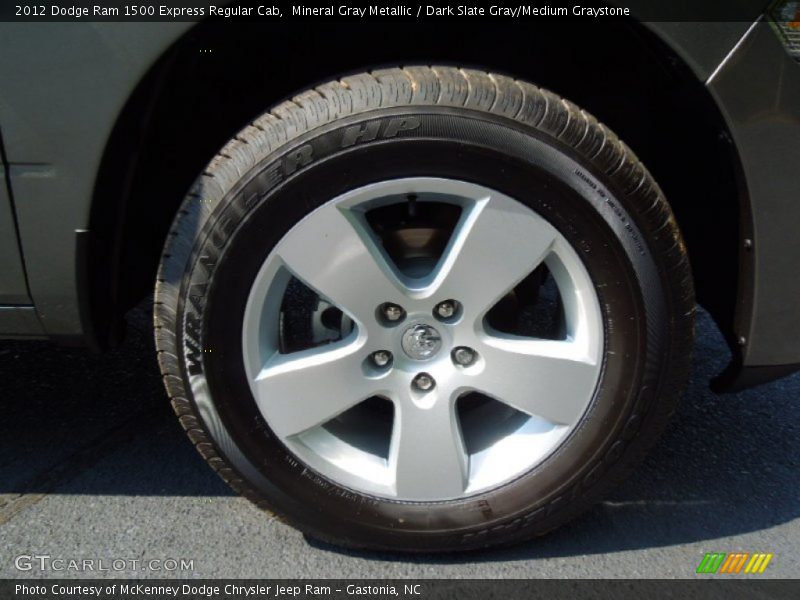 Mineral Gray Metallic / Dark Slate Gray/Medium Graystone 2012 Dodge Ram 1500 Express Regular Cab