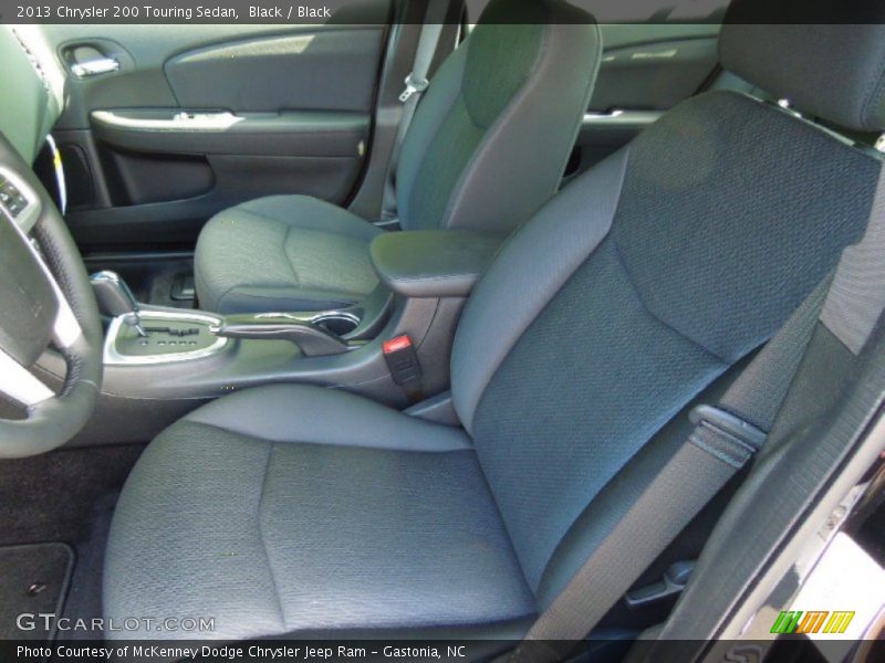 Black / Black 2013 Chrysler 200 Touring Sedan