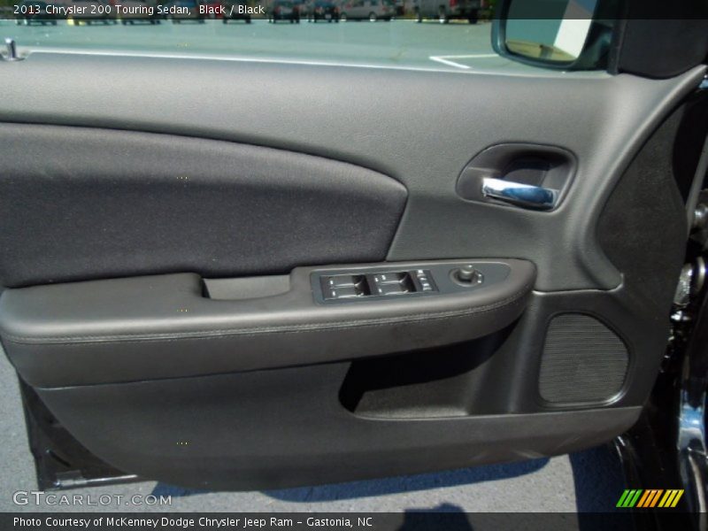 Black / Black 2013 Chrysler 200 Touring Sedan