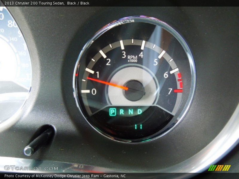 Black / Black 2013 Chrysler 200 Touring Sedan