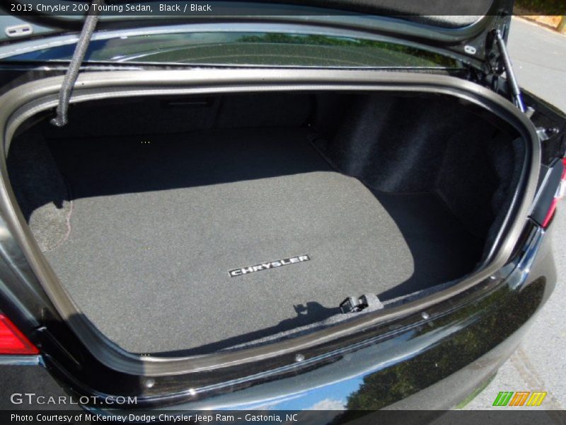 Black / Black 2013 Chrysler 200 Touring Sedan
