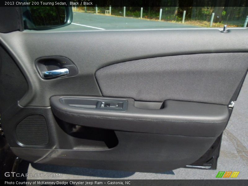 Black / Black 2013 Chrysler 200 Touring Sedan