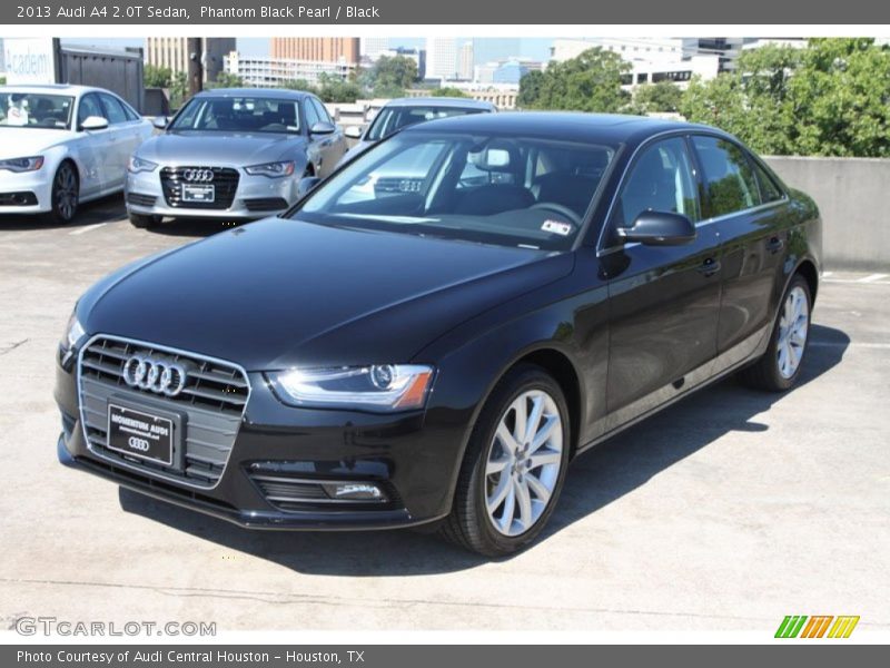 Phantom Black Pearl / Black 2013 Audi A4 2.0T Sedan