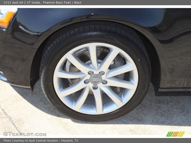 Phantom Black Pearl / Black 2013 Audi A4 2.0T Sedan
