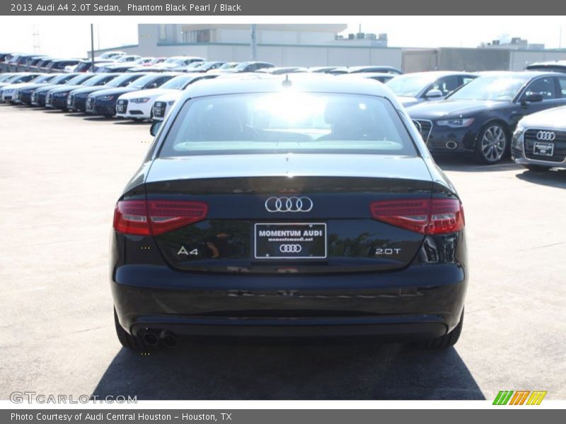 Phantom Black Pearl / Black 2013 Audi A4 2.0T Sedan