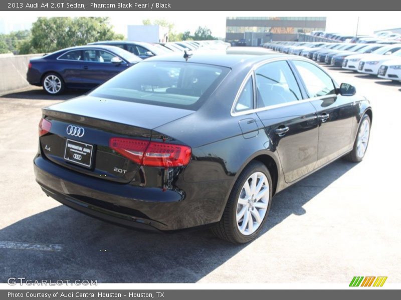 Phantom Black Pearl / Black 2013 Audi A4 2.0T Sedan