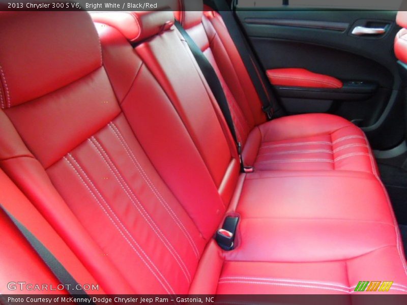 Rear Seat of 2013 300 S V6