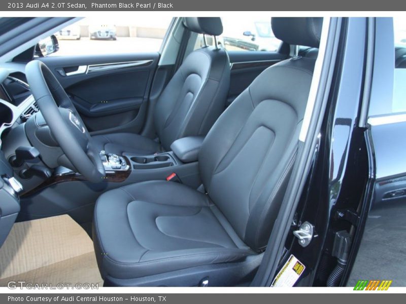 Phantom Black Pearl / Black 2013 Audi A4 2.0T Sedan
