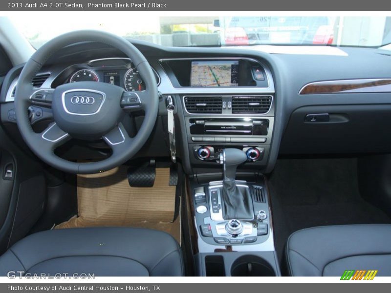 Phantom Black Pearl / Black 2013 Audi A4 2.0T Sedan