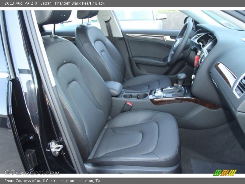 Phantom Black Pearl / Black 2013 Audi A4 2.0T Sedan