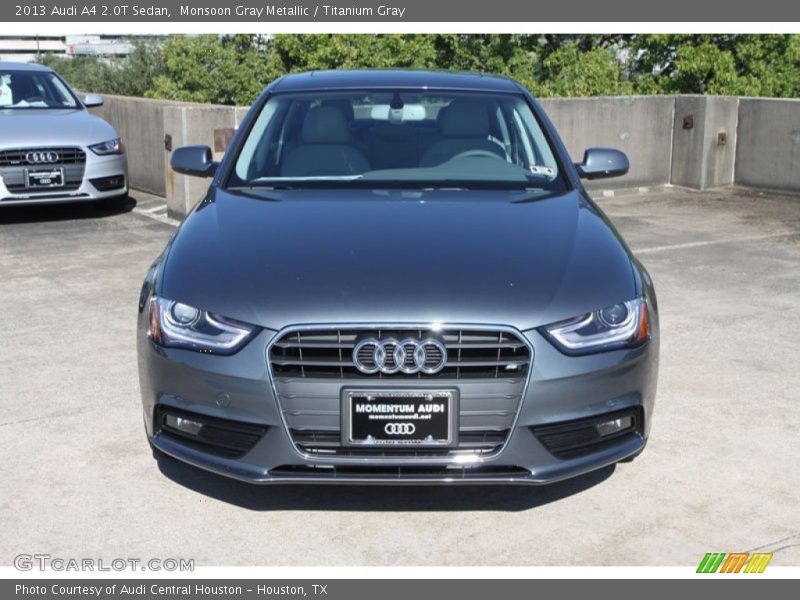 Monsoon Gray Metallic / Titanium Gray 2013 Audi A4 2.0T Sedan
