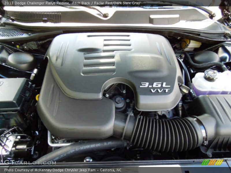  2013 Challenger Rallye Redline Engine - 3.6 Liter DOHC 24-Valve VVT Pentastar V6