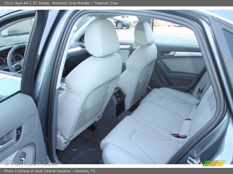 Monsoon Gray Metallic / Titanium Gray 2013 Audi A4 2.0T Sedan
