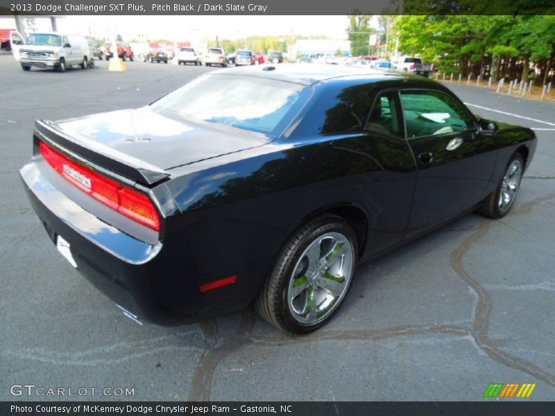 Pitch Black / Dark Slate Gray 2013 Dodge Challenger SXT Plus