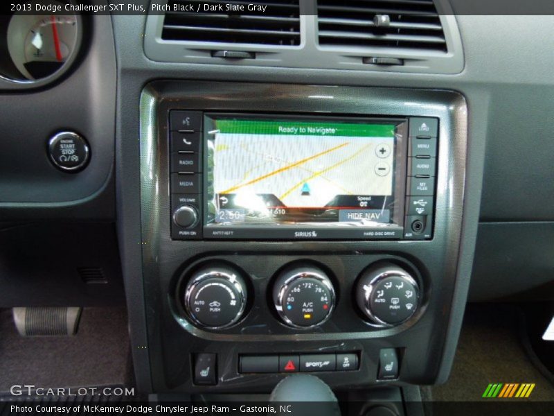 Pitch Black / Dark Slate Gray 2013 Dodge Challenger SXT Plus